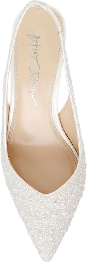 Betsey Johnson Women's Clark Slingback Evening Pumps - Image 4
