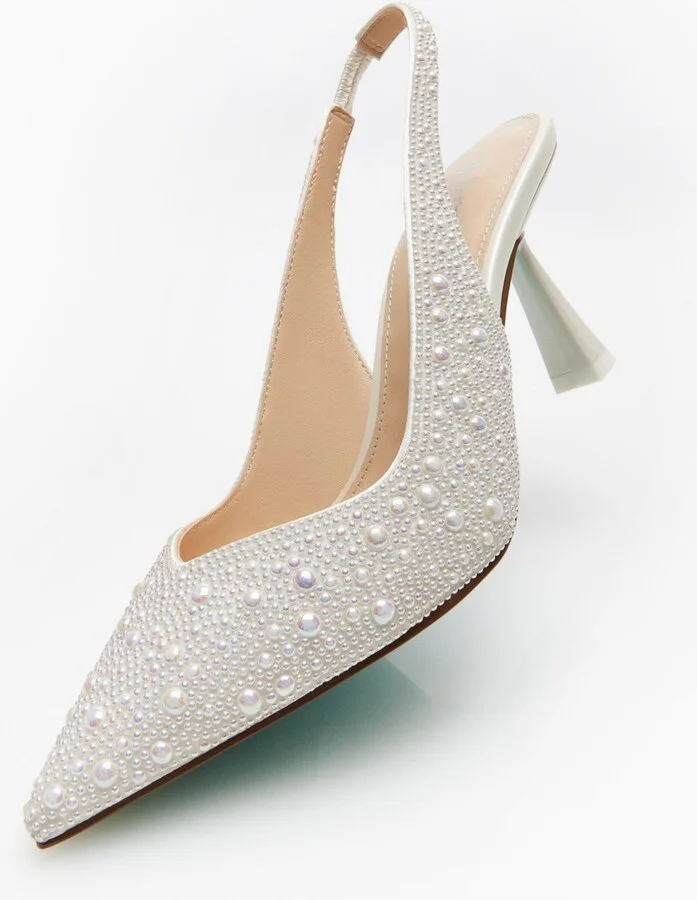 Betsey Johnson Women's Clark Slingback Evening Pumps - Image 6