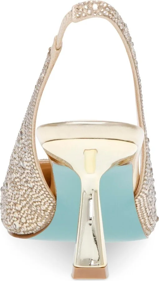 Betsey Johnson Women's Clark Slingback Evening Pumps - Image 8