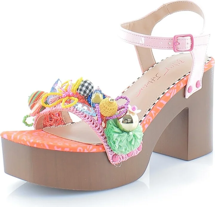 Betsey Johnson Women's Daena Heeled Sandal
