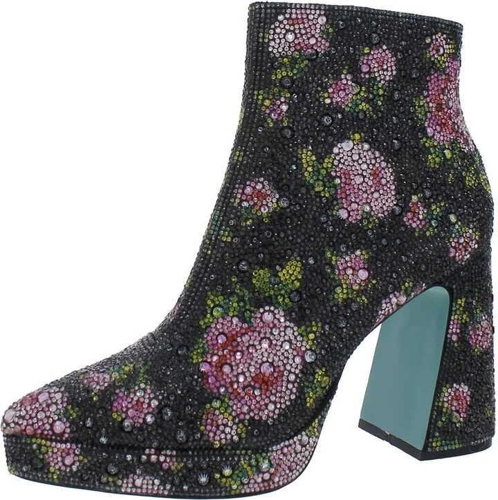 Black/Pink Floral