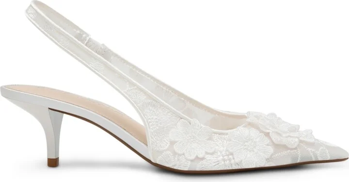 Betsey Johnson Women's Dian Floral Slingback Pumps - Image 6