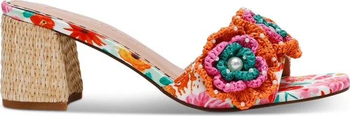 Betsey Johnson Women's Dietrich Block-Heel Dress Mules - Image 2