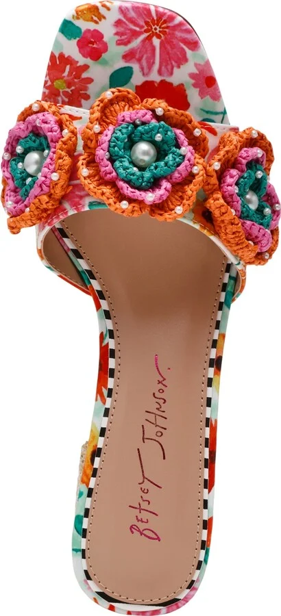 Betsey Johnson Women's Dietrich Block-Heel Dress Mules - Image 4