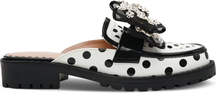 Betsey Johnson Women's Evaline Bow Loafer Mules - Image 2