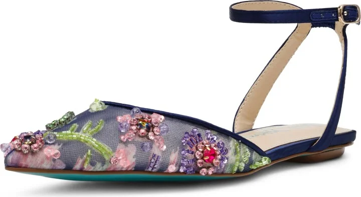 Betsey Johnson Women's Garbo Ballet Flat