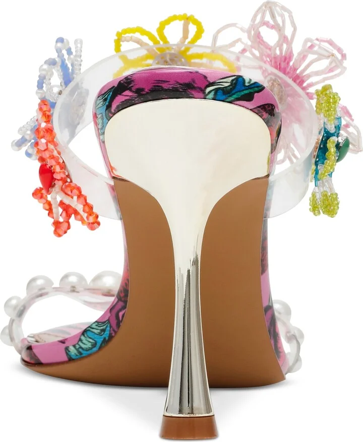 Betsey Johnson Women's Goldiee Floral Dress Sandals - Image 3