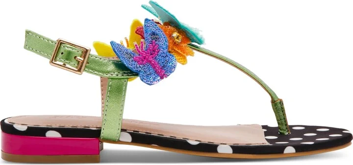 Betsey Johnson Women's Halie Butterfly Thong Sandals - Image 2