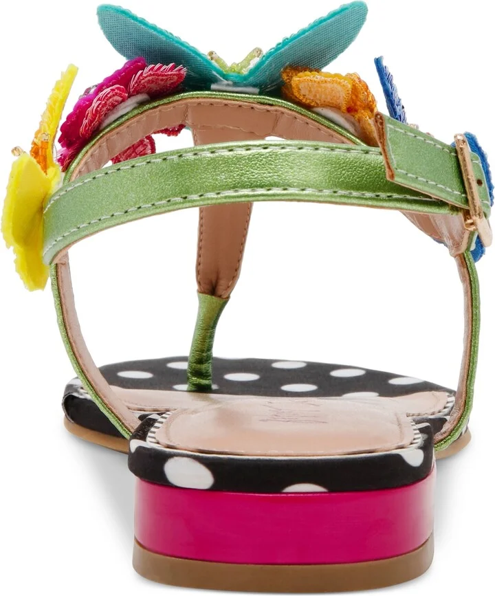 Betsey Johnson Women's Halie Butterfly Thong Sandals - Image 3