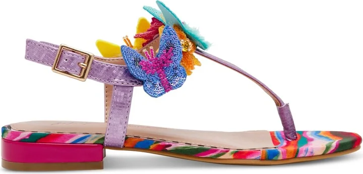 Betsey Johnson Women's Halie Butterfly Thong Sandals - Image 6