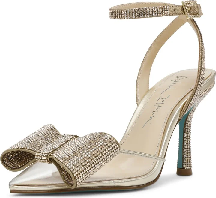 Betsey Johnson Women's Hart Heeled Sandal