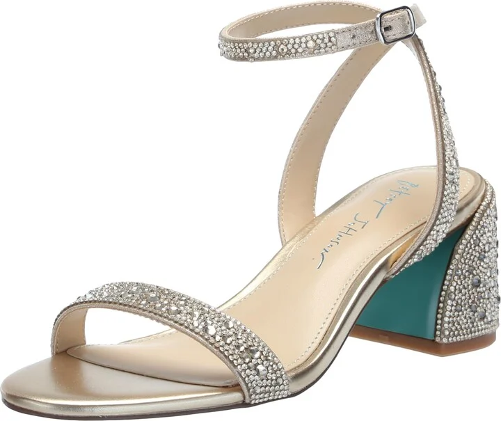 Betsey Johnson Women's Jean Heeled Sandal