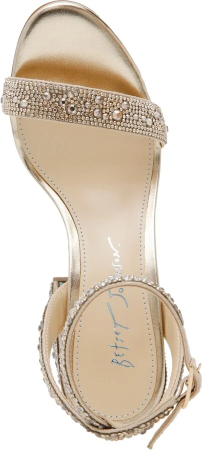 Betsey Johnson Women's Jet Block Heel Dress Sandals - Image 4