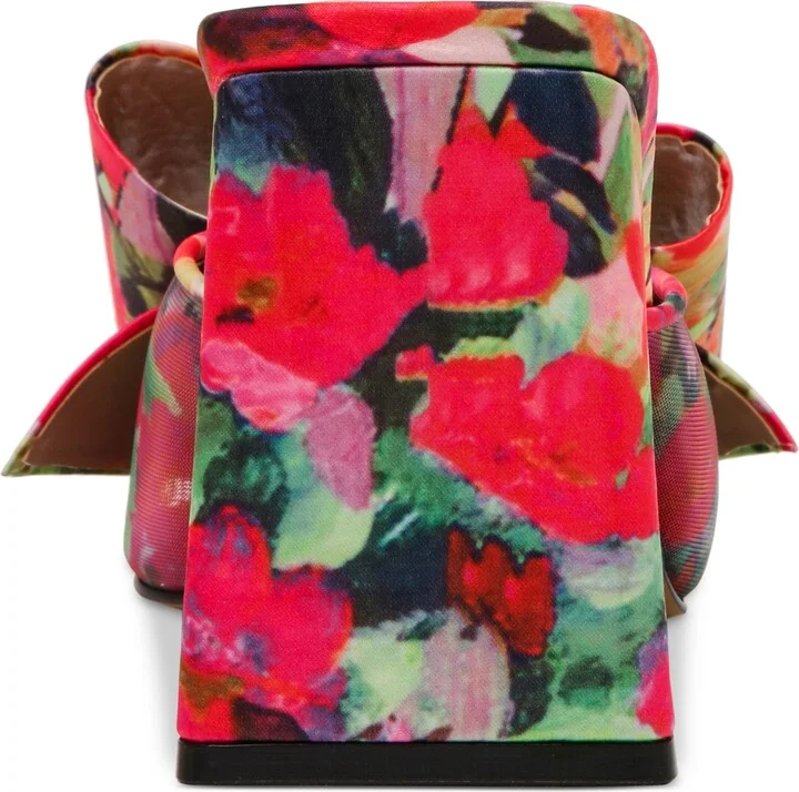 Betsey Johnson Women's Jordn Embellished Bow Dress Mules - Red/Green Multi - Image 3