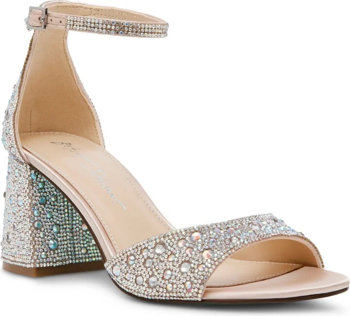 Betsey Johnson Women's Kami Block Heel Dress Sandals
