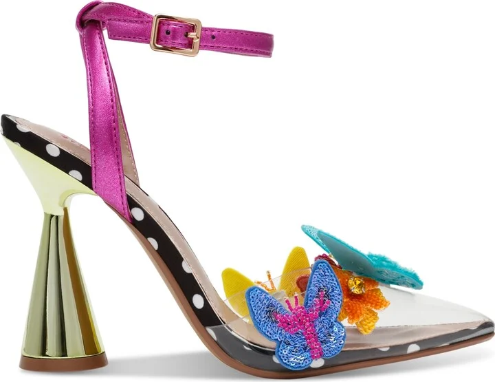 Betsey Johnson Women's Kamilla Butterfly Vinyl Pumps - Image 2