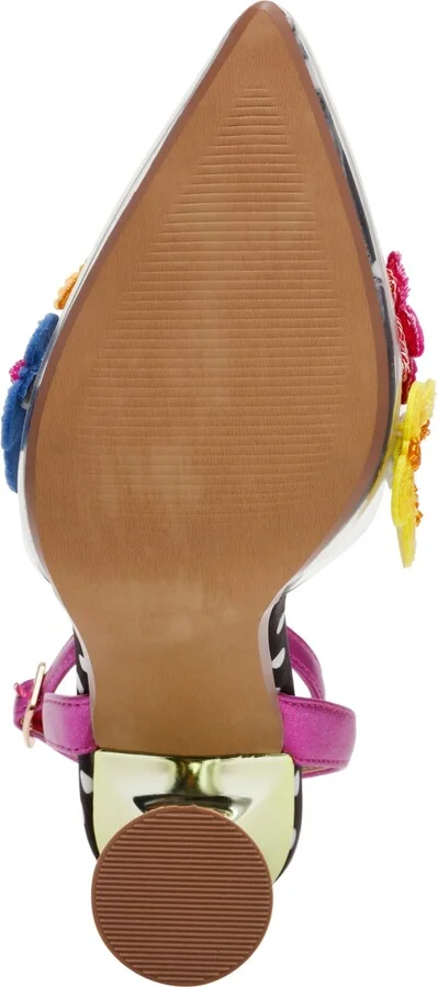 Betsey Johnson Women's Kamilla Butterfly Vinyl Pumps - Image 5