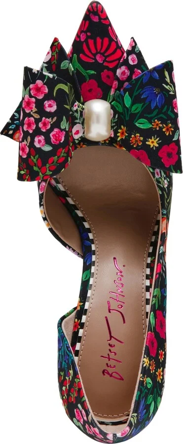 Betsey Johnson Women's Kyliee Embellished Bow Pumps - Image 4