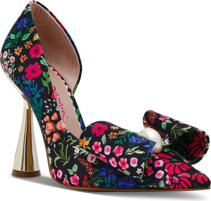 Betsey Johnson Women's Kyliee Embellished Bow Pumps