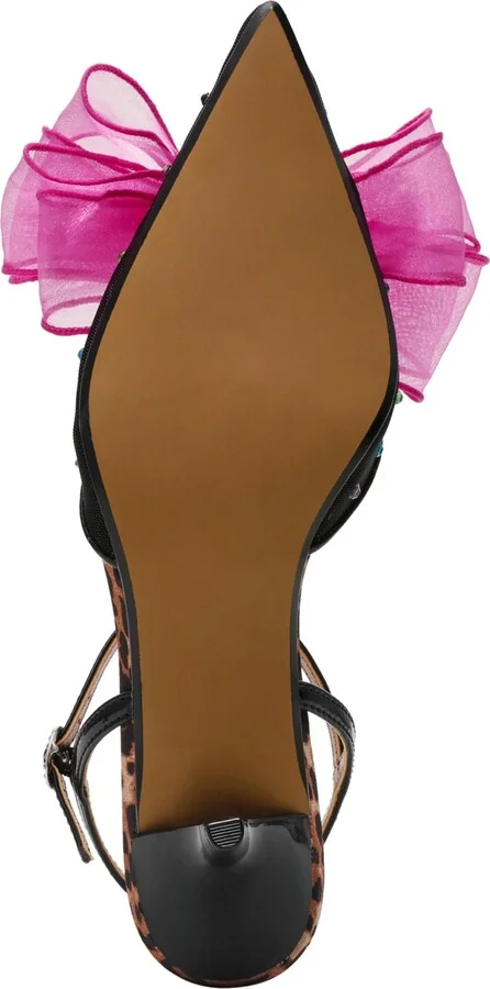Betsey Johnson Women's Lillyan T-Strap Kitten-Heel Pumps - Image 5