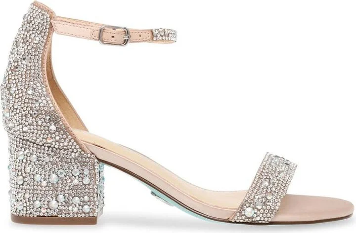 Betsey Johnson Women's Mari Block Heel Evening Sandals - Image 2