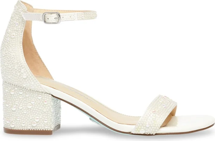 Betsey Johnson Women's Mari Block Heel Evening Sandals - Image 6