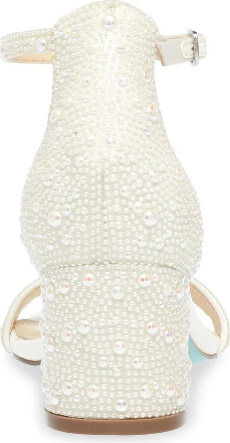 Betsey Johnson Women's Mari Block Heel Evening Sandals - Image 7