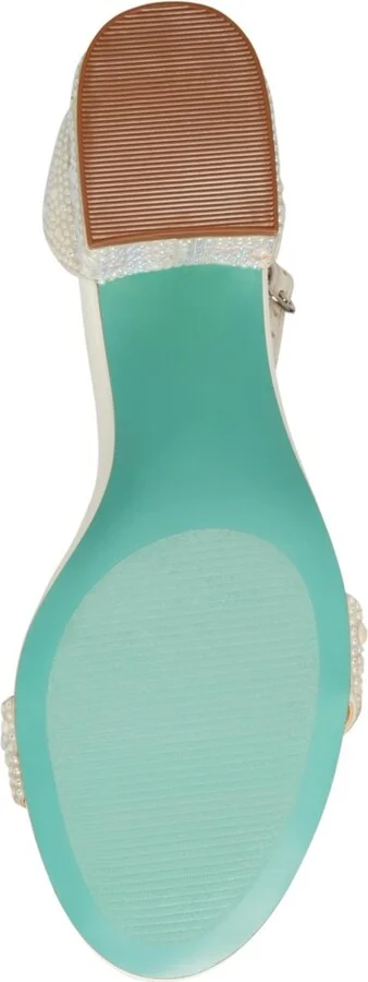 Betsey Johnson Women's Mari Block Heel Evening Sandals - Image 9