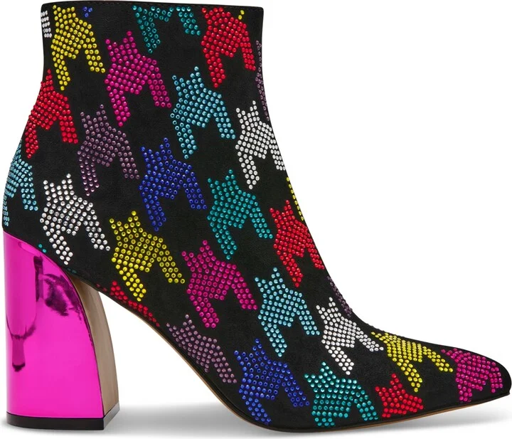 Betsey Johnson Women's Marrina Flare-Heel Dress Booties - Image 2
