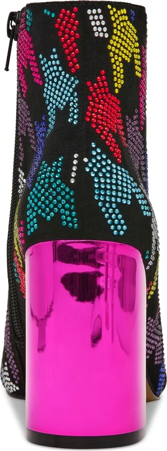 Betsey Johnson Women's Marrina Flare-Heel Dress Booties - Image 3