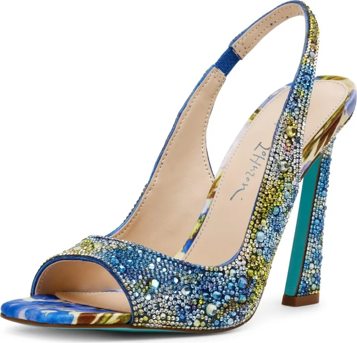 Betsey Johnson Women's Mina Heeled Sandal