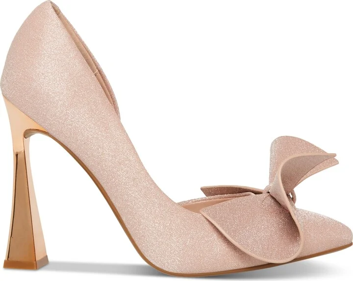 Betsey Johnson Women's Nobble Sculpted Bow Pumps - Image 2