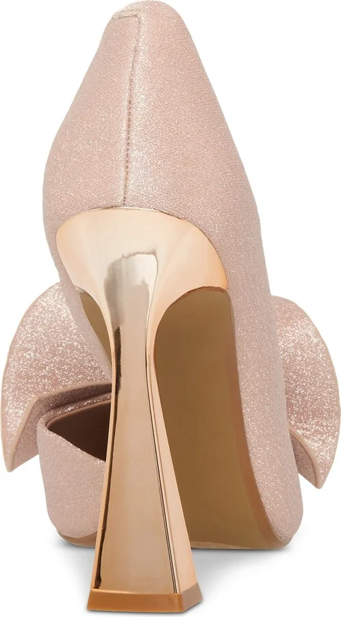 Betsey Johnson Women's Nobble Sculpted Bow Pumps - Image 3