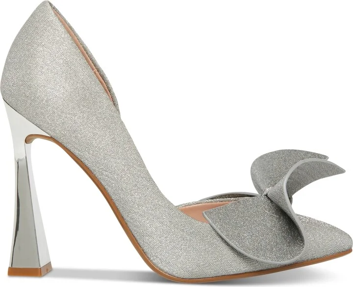 Betsey Johnson Women's Nobble Sculpted Bow Pumps - Image 10