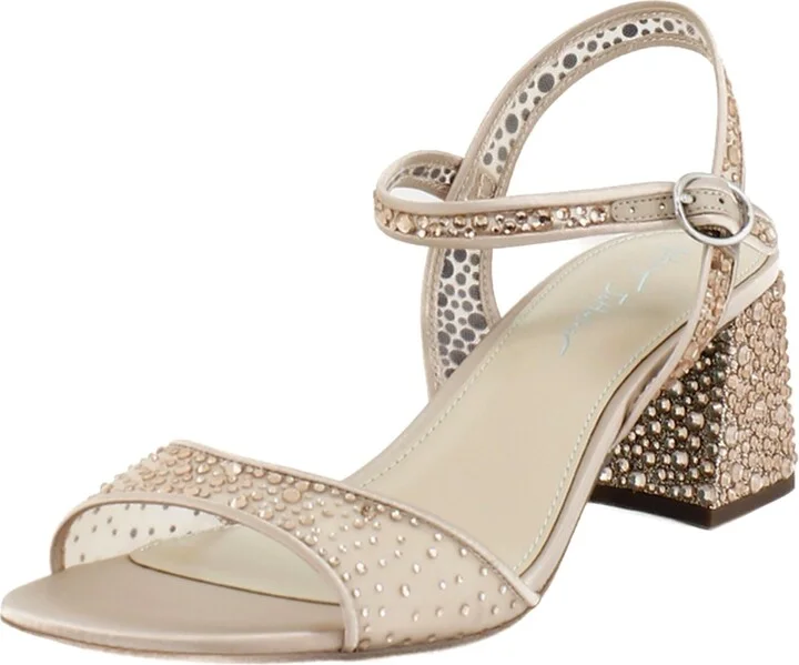 Betsey Johnson Women's Otis Heeled Sandal