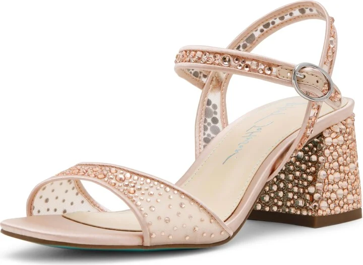 Betsey Johnson Women's Otis Heeled Sandal