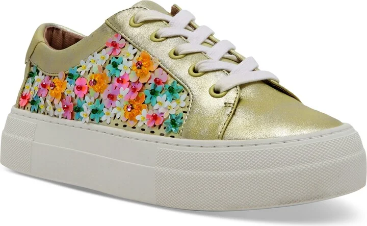 Betsey Johnson Women's Rommy Ditzy Floral Platform Sneakers