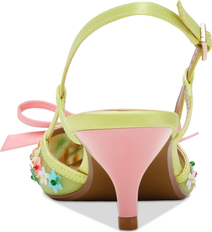 Betsey Johnson Women's Sadyy Ditzy Floral Slingback Pumps - Image 3