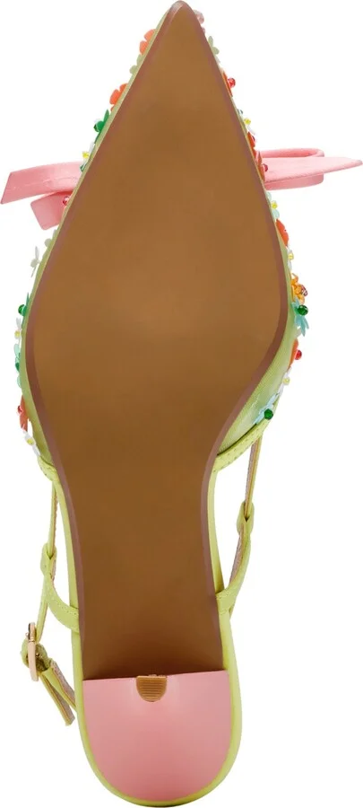 Betsey Johnson Women's Sadyy Ditzy Floral Slingback Pumps - Image 5