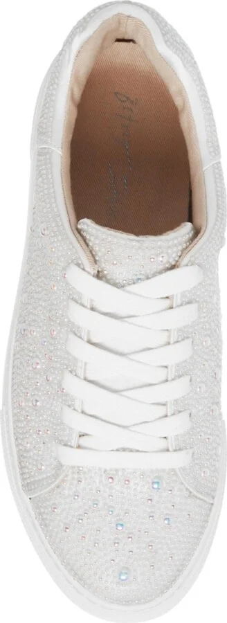 Betsey Johnson Women's Sidny Platform Lace-Up Sneakers - Image 4