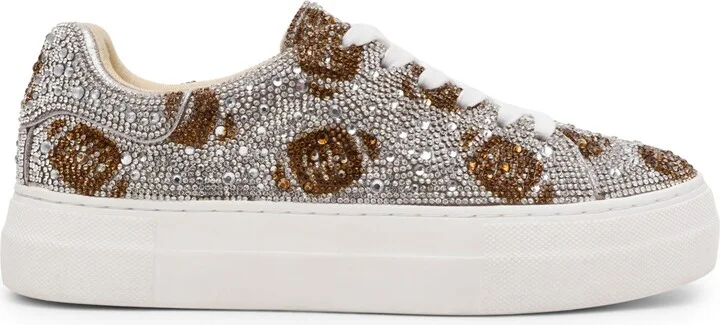 Betsey Johnson Women's Sidny Platform Lace-Up Sneakers - Image 10