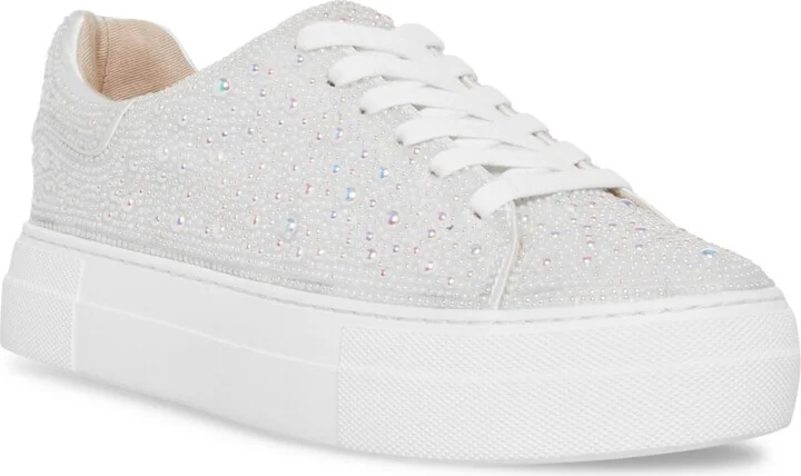 Betsey Johnson Women's Sidny Platform Lace-Up Sneakers
