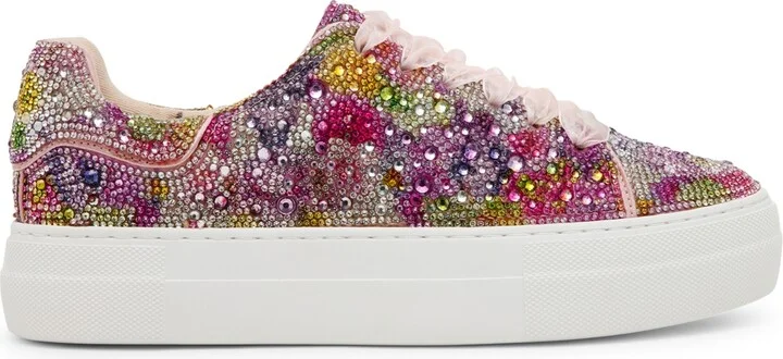 Betsey Johnson Women's Sidny Platform Sneakers - Image 11