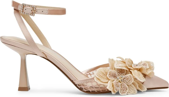 Betsey Johnson Women's Susie Flower Pointed Toe Pumps - Image 6