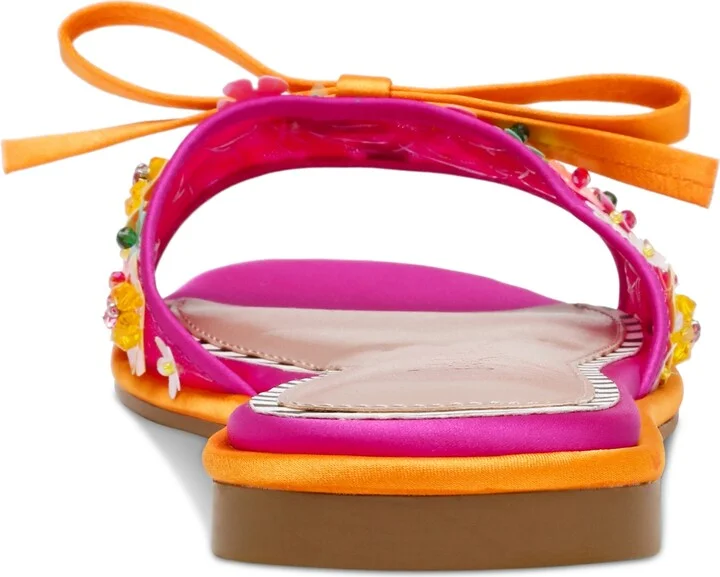 Betsey Johnson Women's Teasee Floral Slide Sandals - Image 7