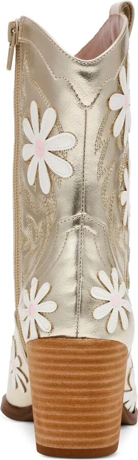 Betsey Johnson Women's Teddy Daisy Western Booties - Image 3