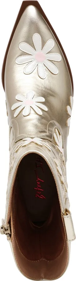 Betsey Johnson Women's Teddy Daisy Western Booties - Image 4