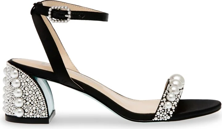 Betsey Johnson Women's Tina Block Heel Dress Sandals - Image 6