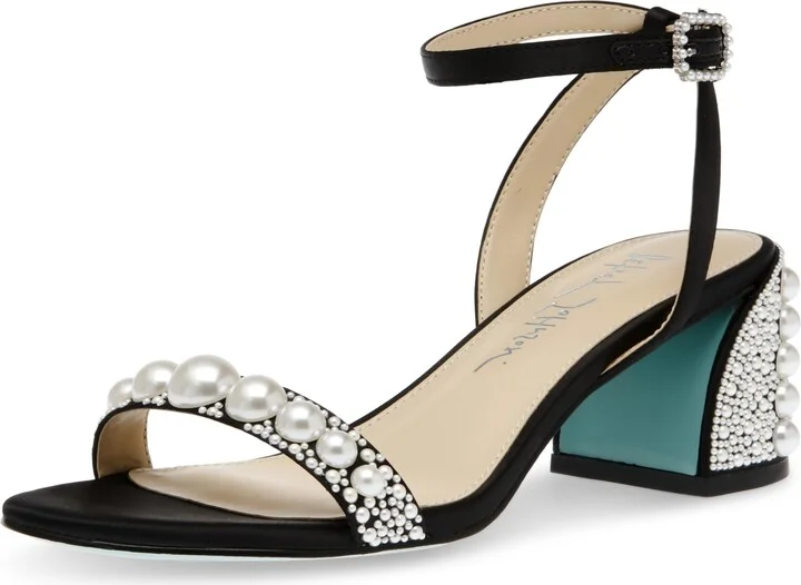 Betsey Johnson Women's Tina Heeled Sandal