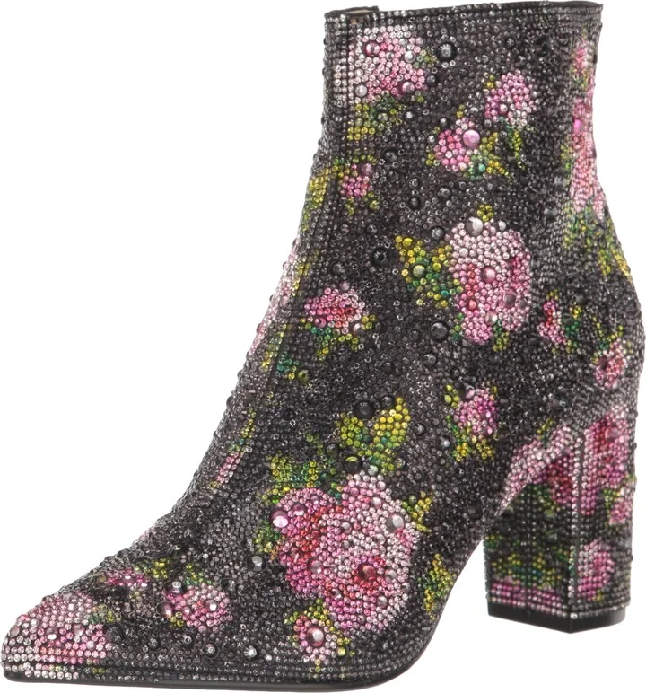 Black/Pink Floral